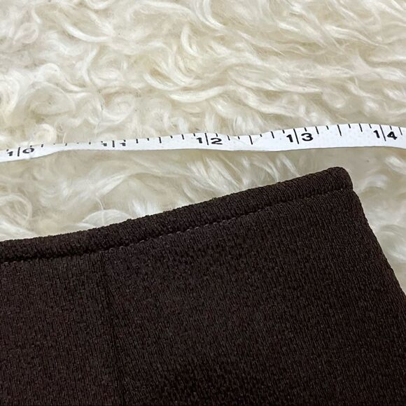 60’s/ 70’s Brown and Gold Tunic and Pants Suit Ornate Gold Trim S/M - Picture 7 of 14